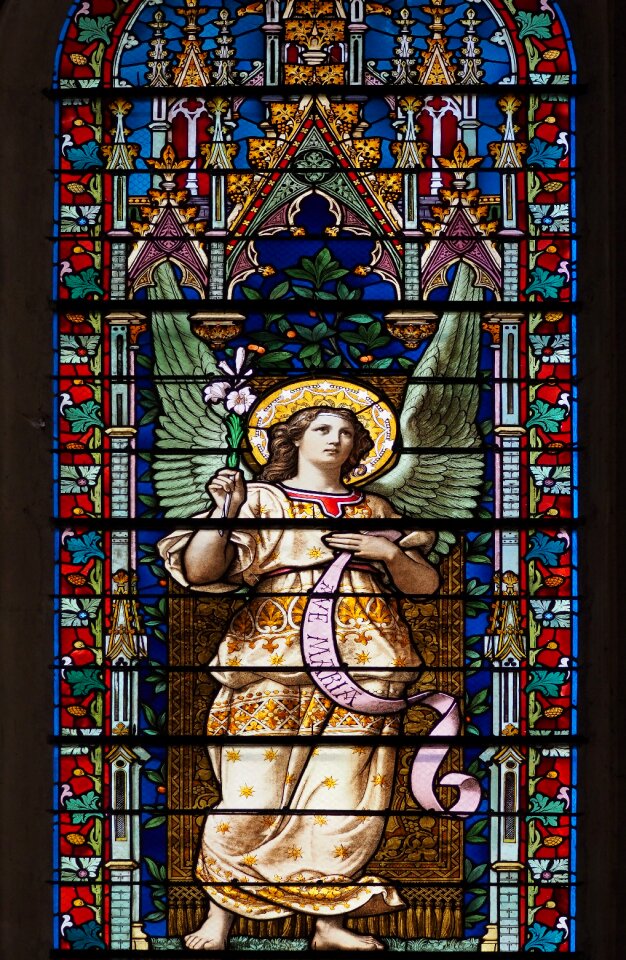 Stained glass heritage church