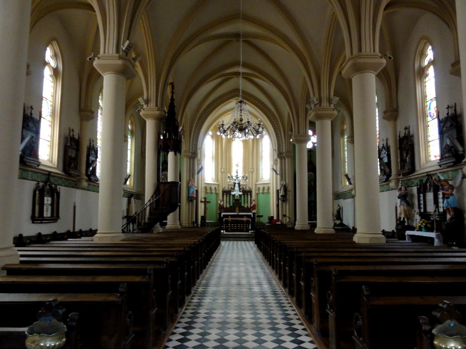 Fontenoy-la-Joûte (M-et-M) église, intérieur