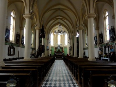 Fontenoy-la-Joûte (M-et-M) église, intérieur