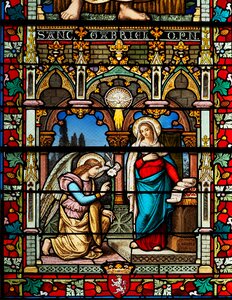 Stained glass heritage church