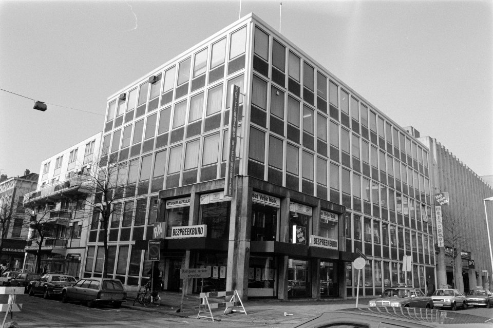 Gebouw van het Vrije Volk in Rotterdam, Bestanddeelnr 934-1777