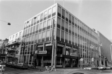 Gebouw van het Vrije Volk in Rotterdam, Bestanddeelnr 934-1777