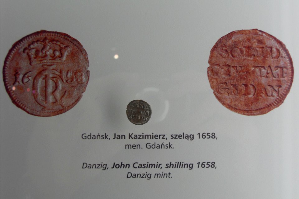 Gdańsk spichlerz Błękitny Baranek - Gdańsk Jan Kazimierz szeląg