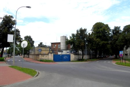 Gdańsk skrzyżowanie ulic Droszyńskiego i Słowiańskiej