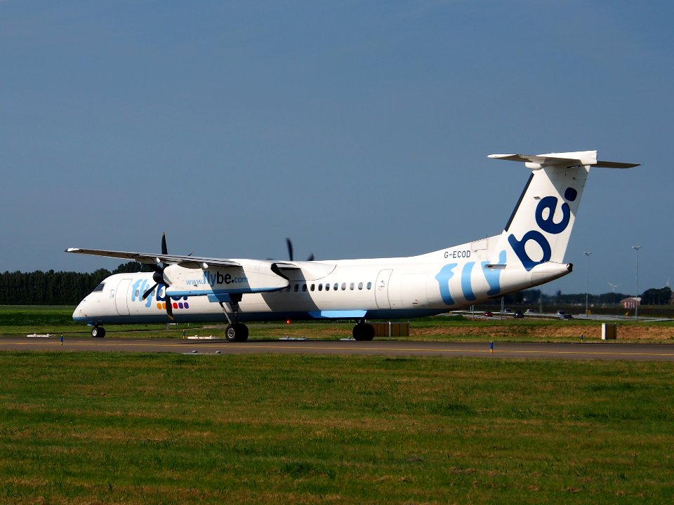 G-ECOD Flybe De Havilland Canada DHC-8-402Q Dash 8 pic4