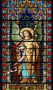 Stained glass heritage church