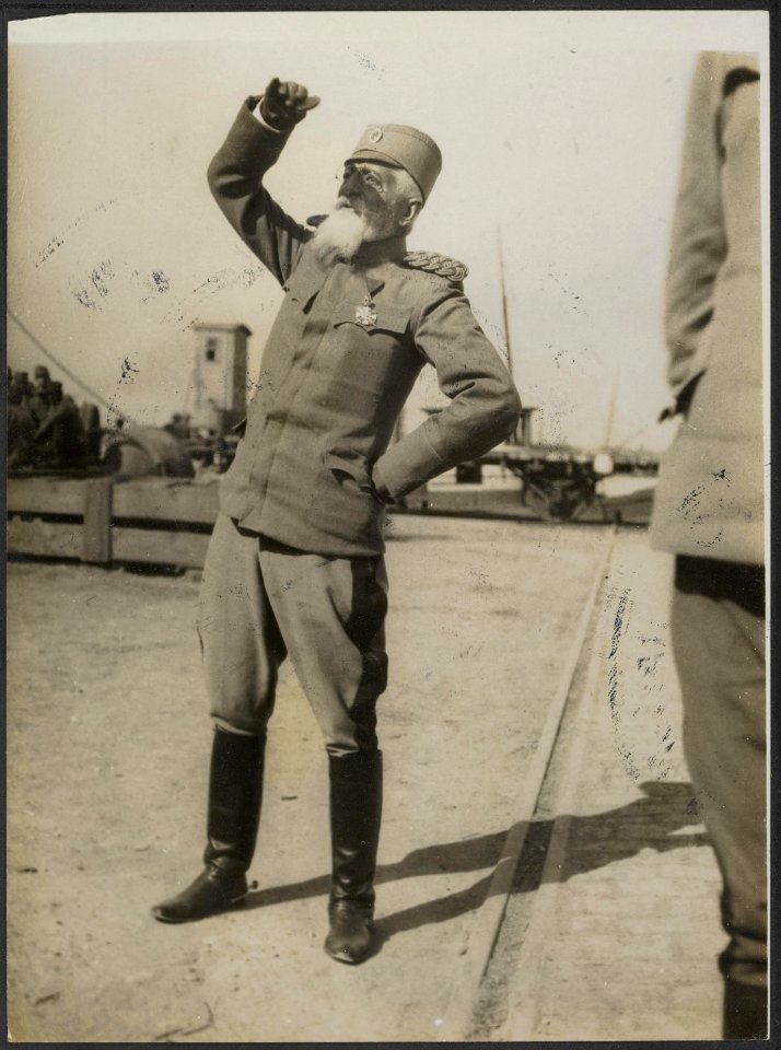 General Yankovitch of the Serbian Army, Bestanddeelnr 158-2169