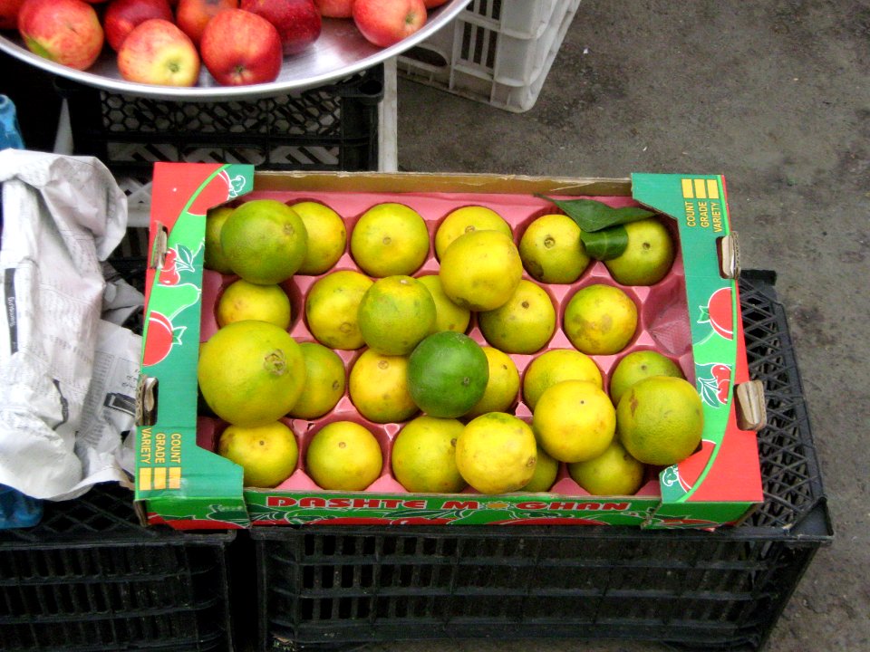 Fruit Bazzar - Front of Red crescent building - Panjrah - Nishapur 14