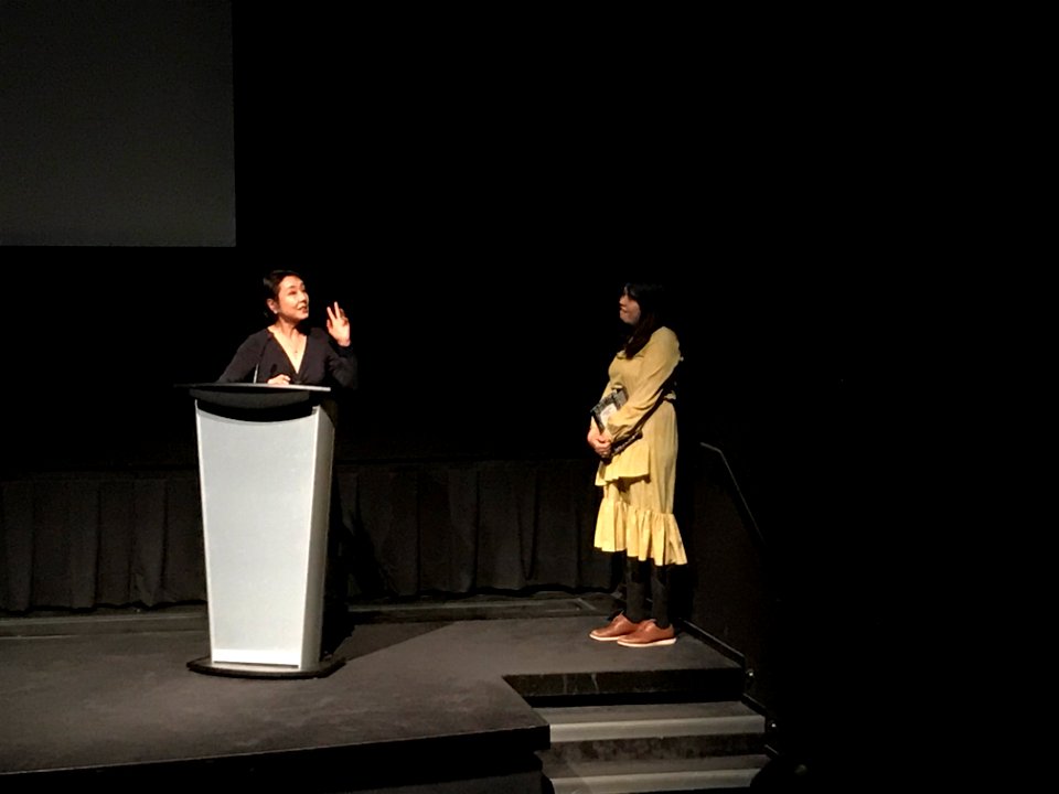 Geling Yan and Betty Xie at TIFF 03