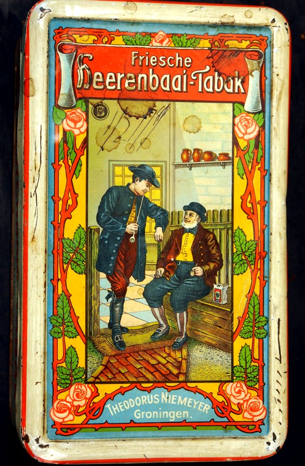 Friesche Heerenbaai-Tabak blik pic1