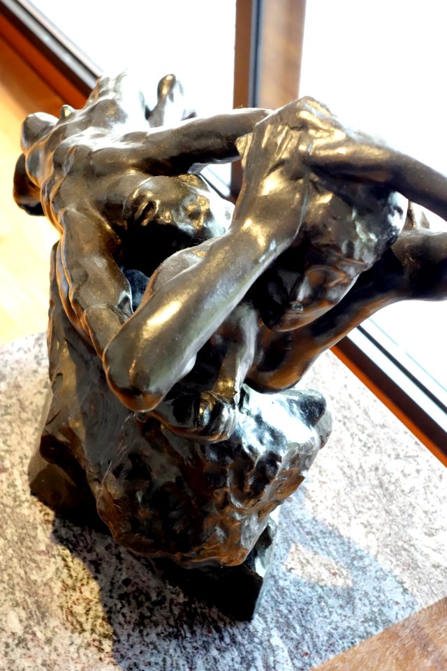 Fugit Amor (Fugitive Love) by Auguste Rodin, view 1, before 1887, bronze - National Museum of Western Art, Tokyo - DSC08389