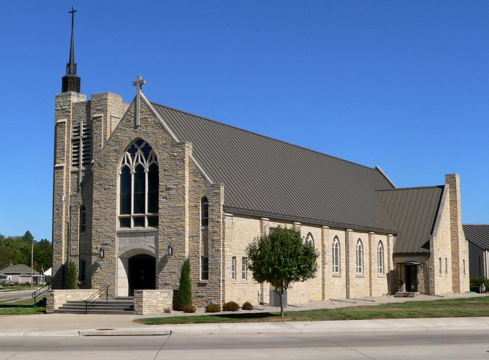 Genoa, Nebraska St. Rose of Lima church 1