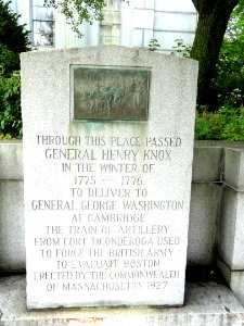 General Henry Knox monument - Worcester, MA - DSC05781