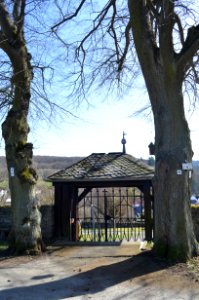 Gemünden, Friedhof, Tor (1)