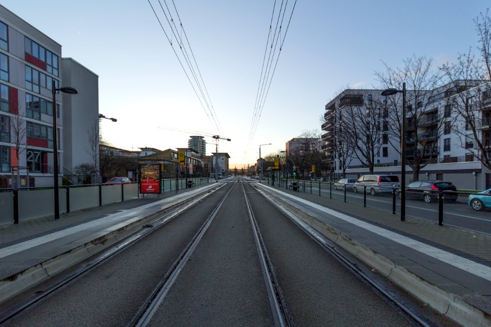 Freiberger Straße (Blick richtung WTC) - November 2015