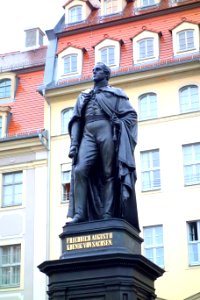 Frederick Augustus II of Saxony (Dresden) by Ernst Julius Hähnel - DSC07871