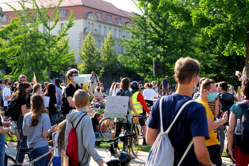 FridaysForFuture protest Berlin 2020-07-02 end Invalidenpark 22