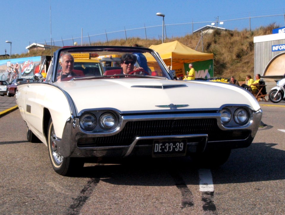 Ford THUNDERBIRD dutch licence registration DE-33-39 pic1