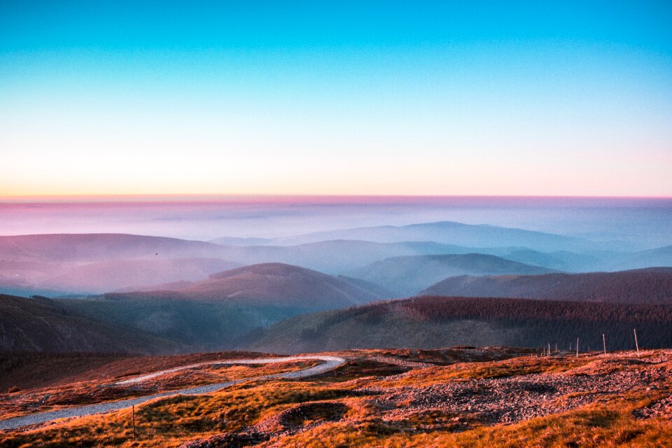 Sky landscape nature