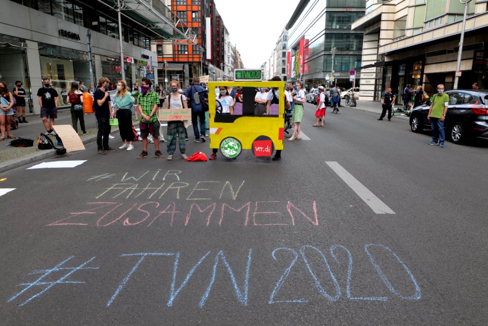 FridaysForFuture protest Berlin 2020-07-24 09