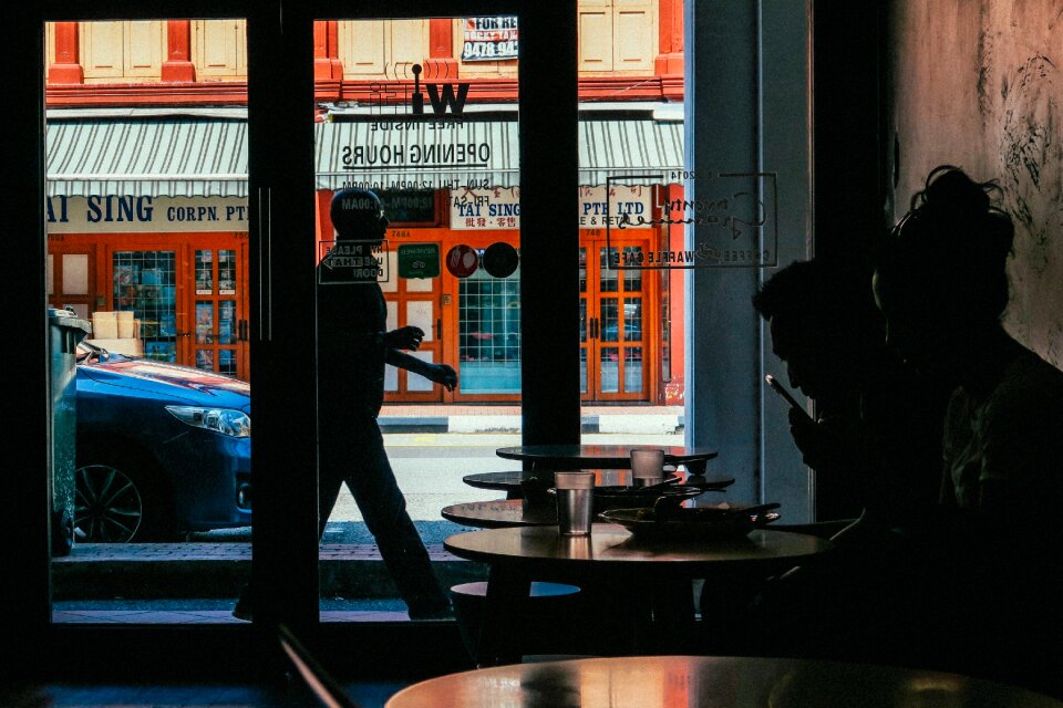 Indoor inside people