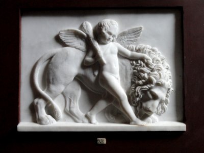 Four Cupids - Cupid on Earth - Thorvaldsens Museum - DSC08602