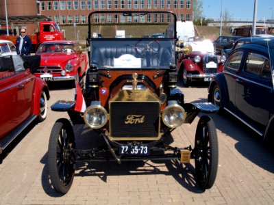 Ford Runabout (1914), Dutch licence registration ZZ-55-73, pic2