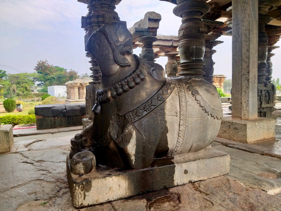 12th century Mahadeva temple, Itagi, Karnataka India - 54