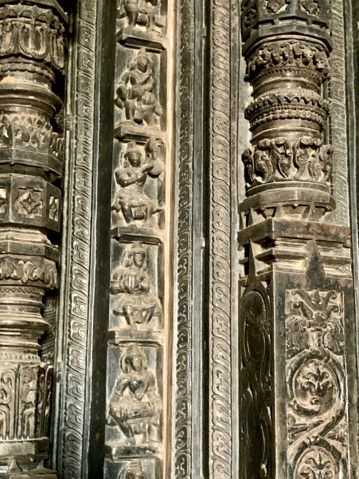 12th century Thousand Pillar temple, Hanumkonda, Telangana, India - 30