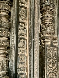 12th century Thousand Pillar temple, Hanumkonda, Telangana, India - 30