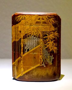 Four-case seal caddy (inro), Japan, Edo period, 1700s, maki-e lacquer on wood - Montreal Museum of Fine Arts - Montreal, Canada - DSC09579