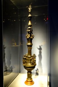 Fountain with the Madruzzo family arms (Trento), Austria, possibly Innsbruck, 1650-1675, bronze, iron, copper - Metropolitan Museum of Art - New York City - DSC07117