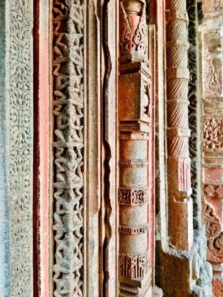 11th 12th century Suryanarayana Temple, Kalgi, Karnataka India - 89