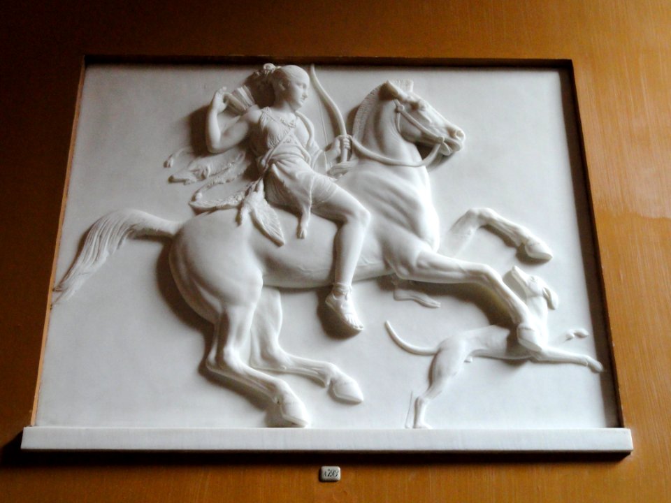 Four Horses - Huntress on a Horse - Thorvaldsens Museum - DSC08597