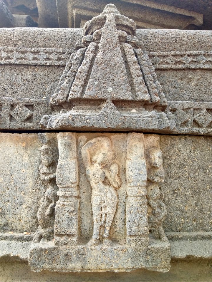 11th 12th century Suryanarayana Temple, Kalgi, Karnataka India - 21