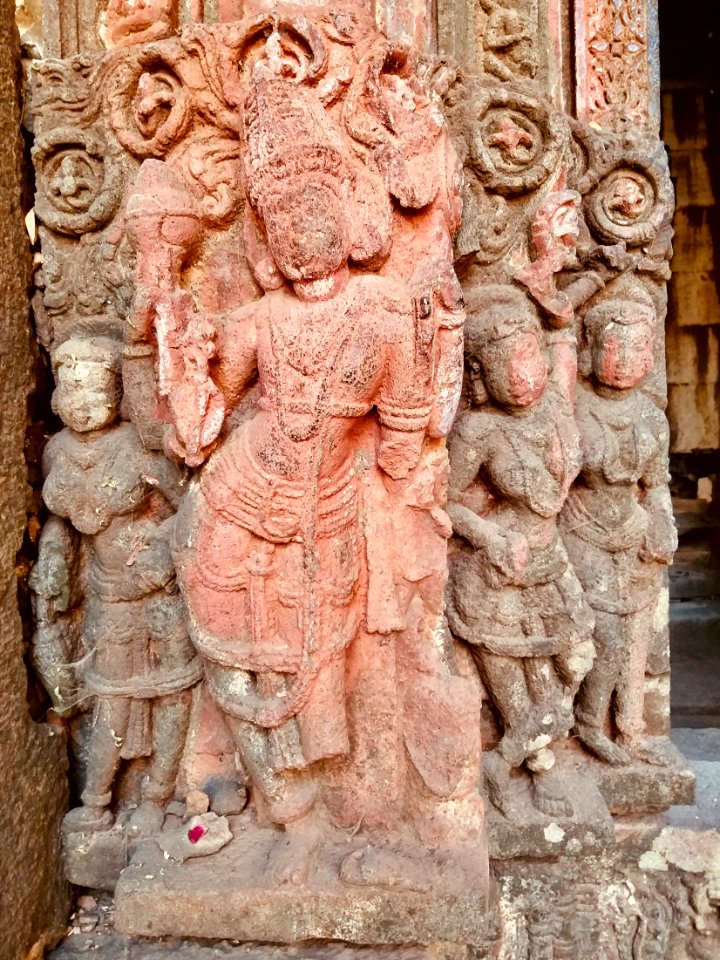 11th 12th century Suryanarayana Temple, Kalgi, Karnataka India - 85