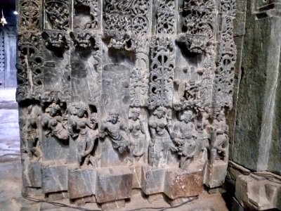 11th century Amritesvara temple, Annigeri, Karnataka India - 85