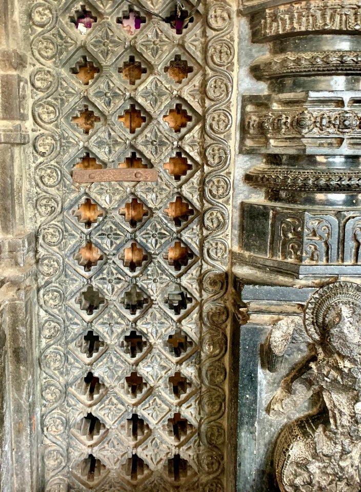 12th century Thousand Pillar temple, Hanumkonda, Telangana, India - 09