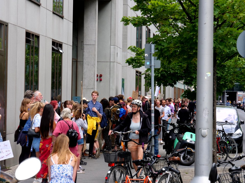FridaysForFuture protest Berlin human chain 28-06-2019 45