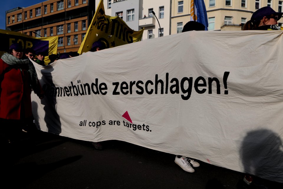Frauenkampftag demonstration Berlin 2020 53