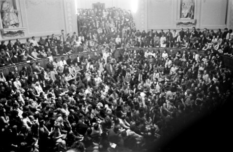 Frankrijk. Sorbonne bezet door studenten, Bestanddeelnr 921-3968