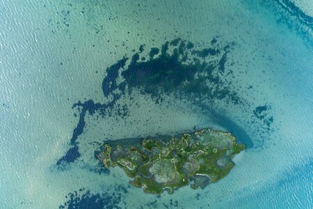 Nature aerial view