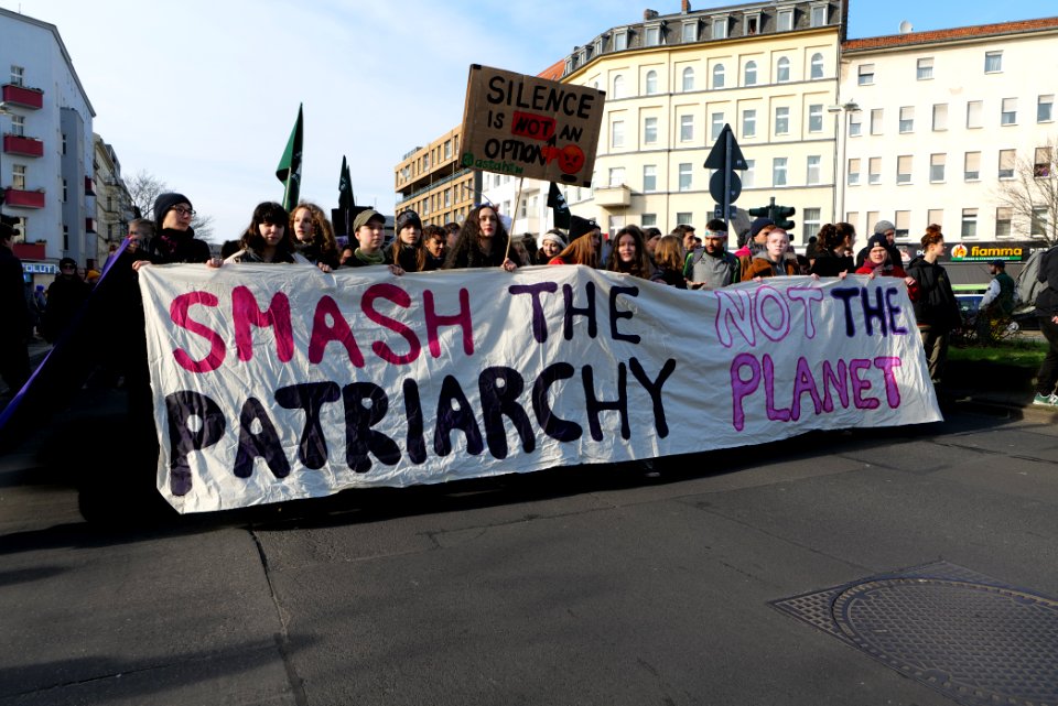 Frauenkampftag demonstration Berlin 2020 70