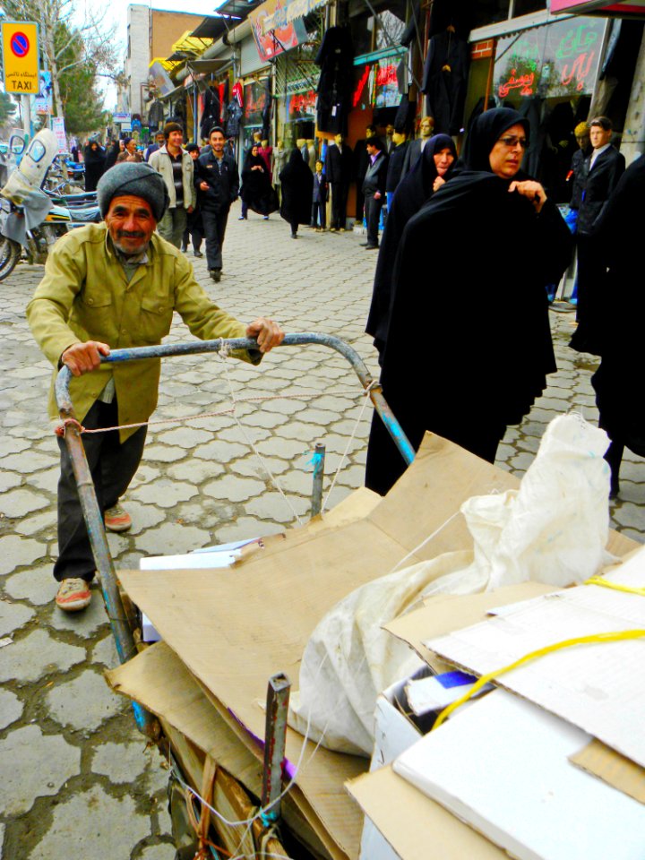 Drayman in Imam Khomeini St 1. at Nishapur