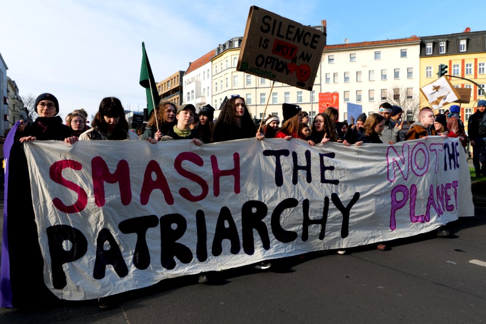 Frauenkampftag demonstration Berlin 2020 73