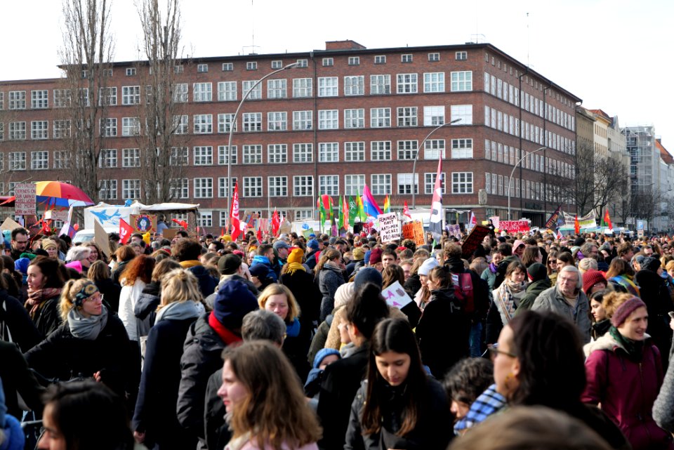 Frauenkampftag demonstration Berlin 2020 26