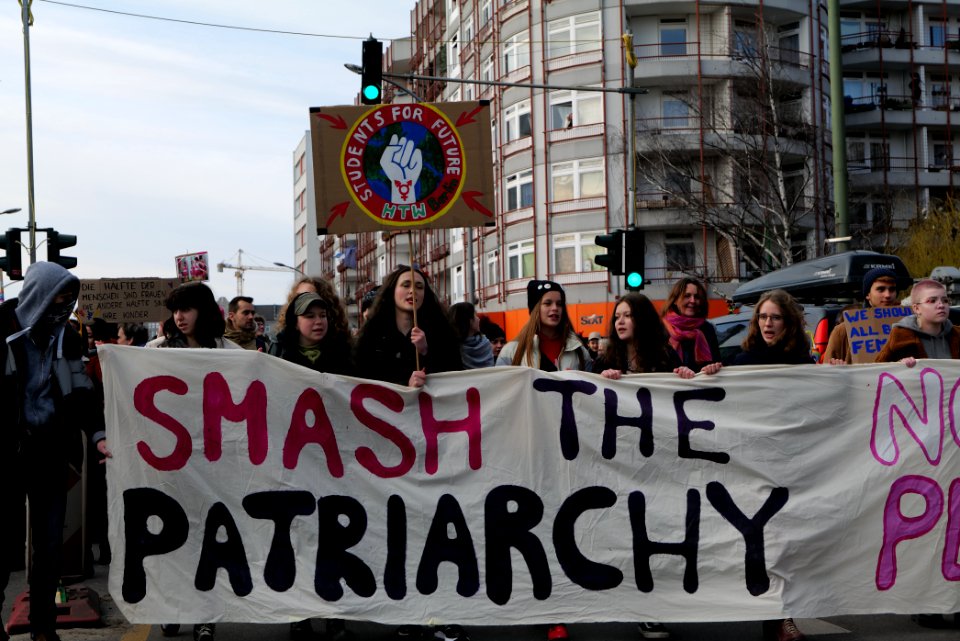 Frauenkampftag demonstration Berlin 2020 114