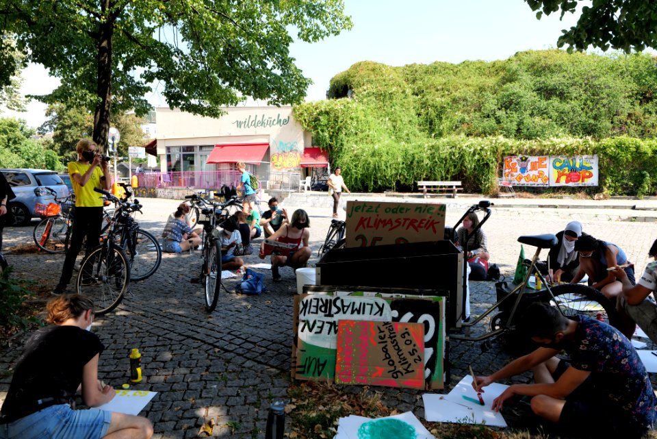 FridaysForFuture protest Berlin Spreewaldplatz 2020-08-07 09