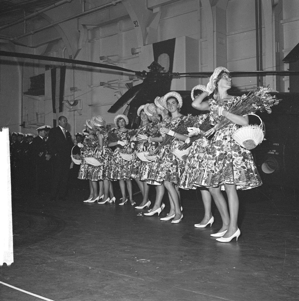 Frans smaldeel in Rotterdam Haarlemse bloemenmeisjes, Bestanddeelnr 913-9569