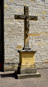 Ebbinghausen - Kruzifix an der Kapelle St. Maria